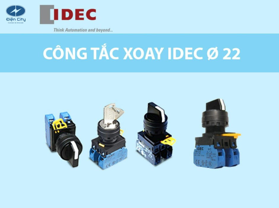 Công tắc xoay 3 vị trí idec: cấu tạo, nguyên lý và ưu điểm