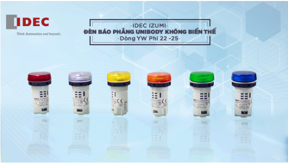 Bảng giá đèn báo pha IDEC trọn bộ mẫu mã MỚI nhất