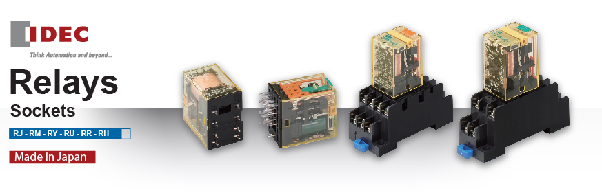 Relay RU Idec - Giải pháp tin cậy cho hệ thống điều khiển