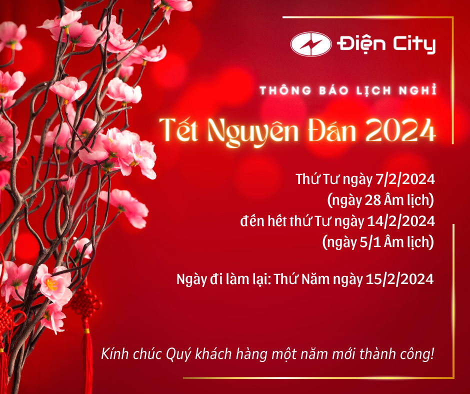 Thông Báo Nghỉ Tết Nguyên Đán 2024