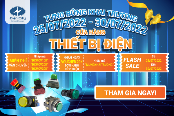 Điện City tưng bừng khai trương –Bùng nổ ưu đãi lớn