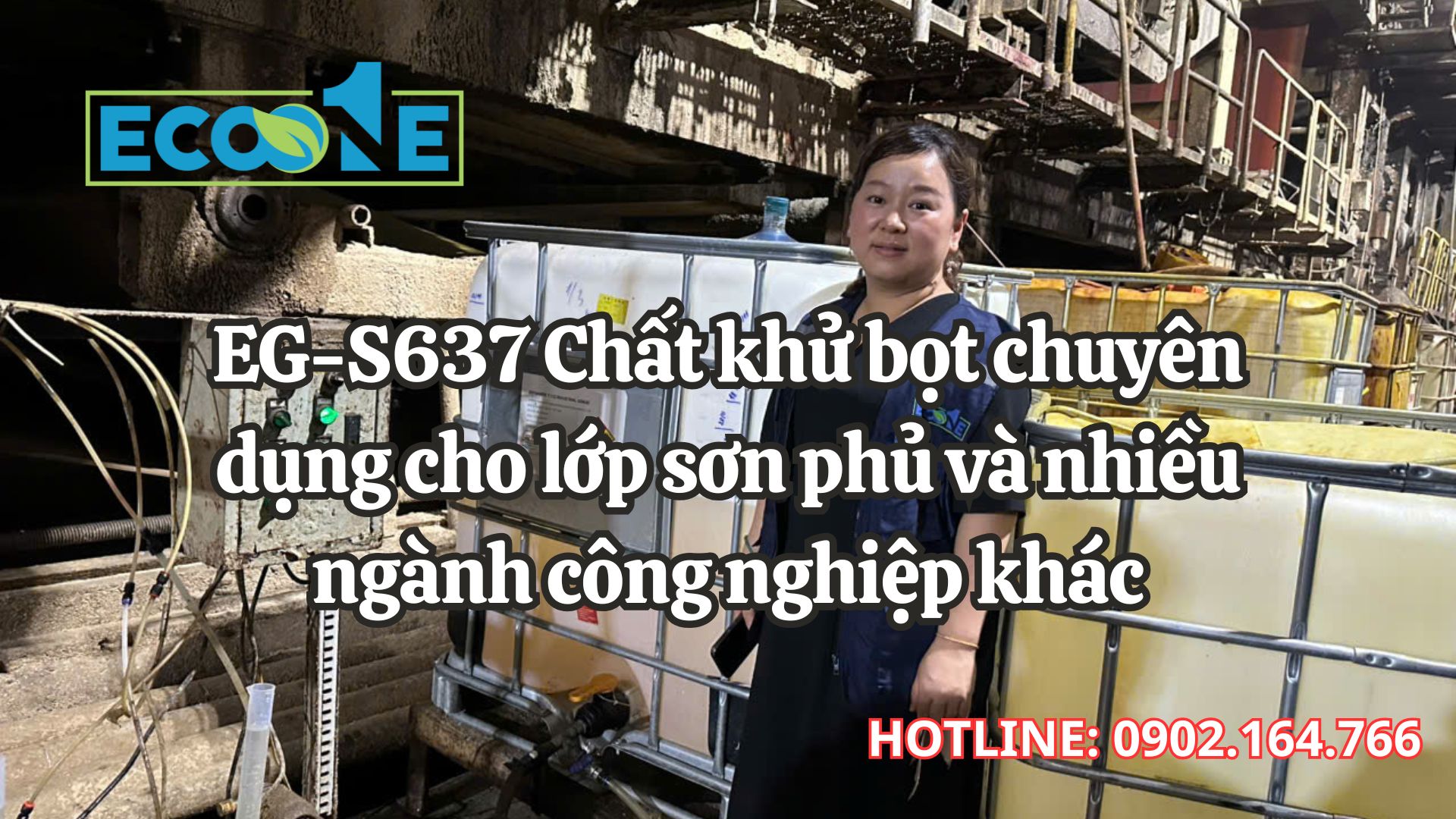 EG-S637 Chất khử bọt chuyên dụng cho lớp sơn phủ và nhiều ngành công nghiệp