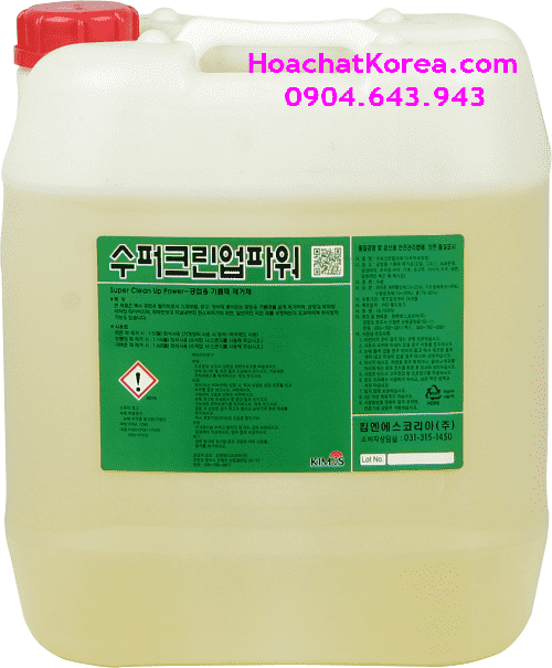 Chất tẩy dầu mỡ công nghiệp SUPER CLEAN UP POWER Chất tẩy dầu mỡ công nghiệp SUPER CLEAN UP POWER