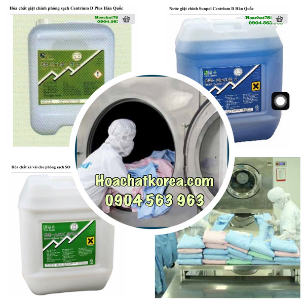 Hóa chất giặt phòng sạch cao cấp nhập khẩu Korea Hóa chất giặt phòng sạch cao cấp nhập khẩu Korea