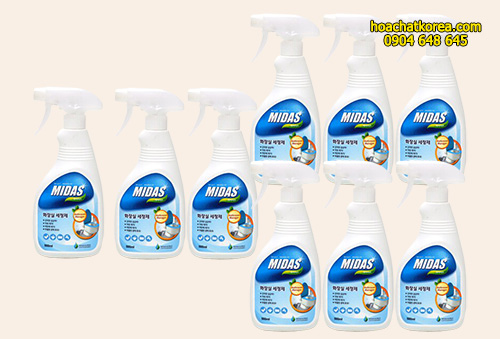 Hóa chất vệ sinh nhà tắm MIDAS Bathroom Cleaner Hóa chất vệ sinh nhà tắm MIDAS Bathroom Cleaner