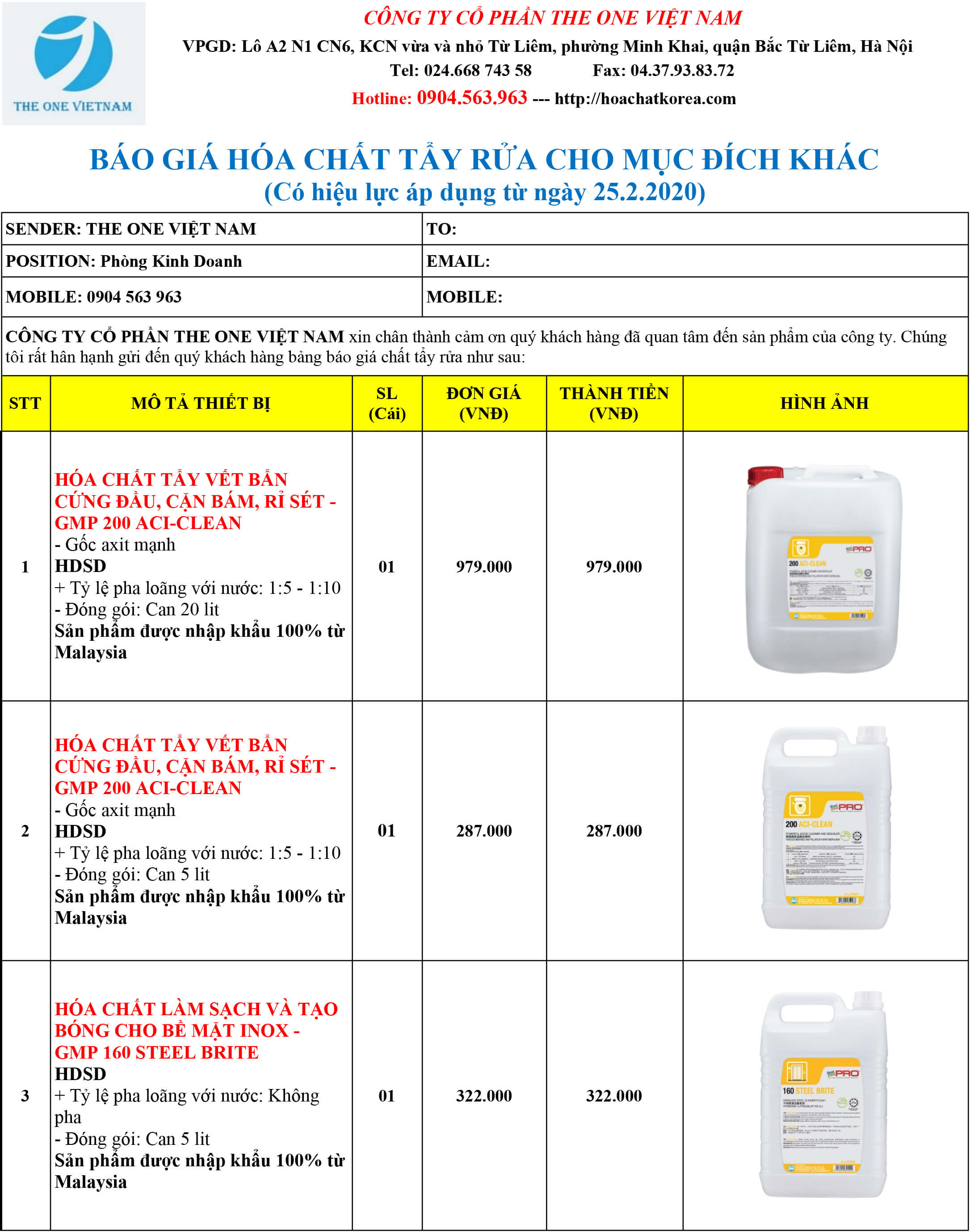 giá hóa chất tẩy rửa cho mục đích khác giá hóa chất tẩy rửa cho mục đích khác