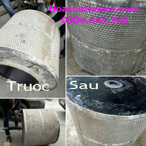 Chất tẩy cặn bám, mảng bám vô cơ trên thiết bị Chất tẩy cặn bám, mảng bám vô cơ trên thiết bị