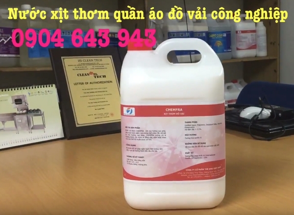 Xịt thơm đồ vải quần áo chăn màn