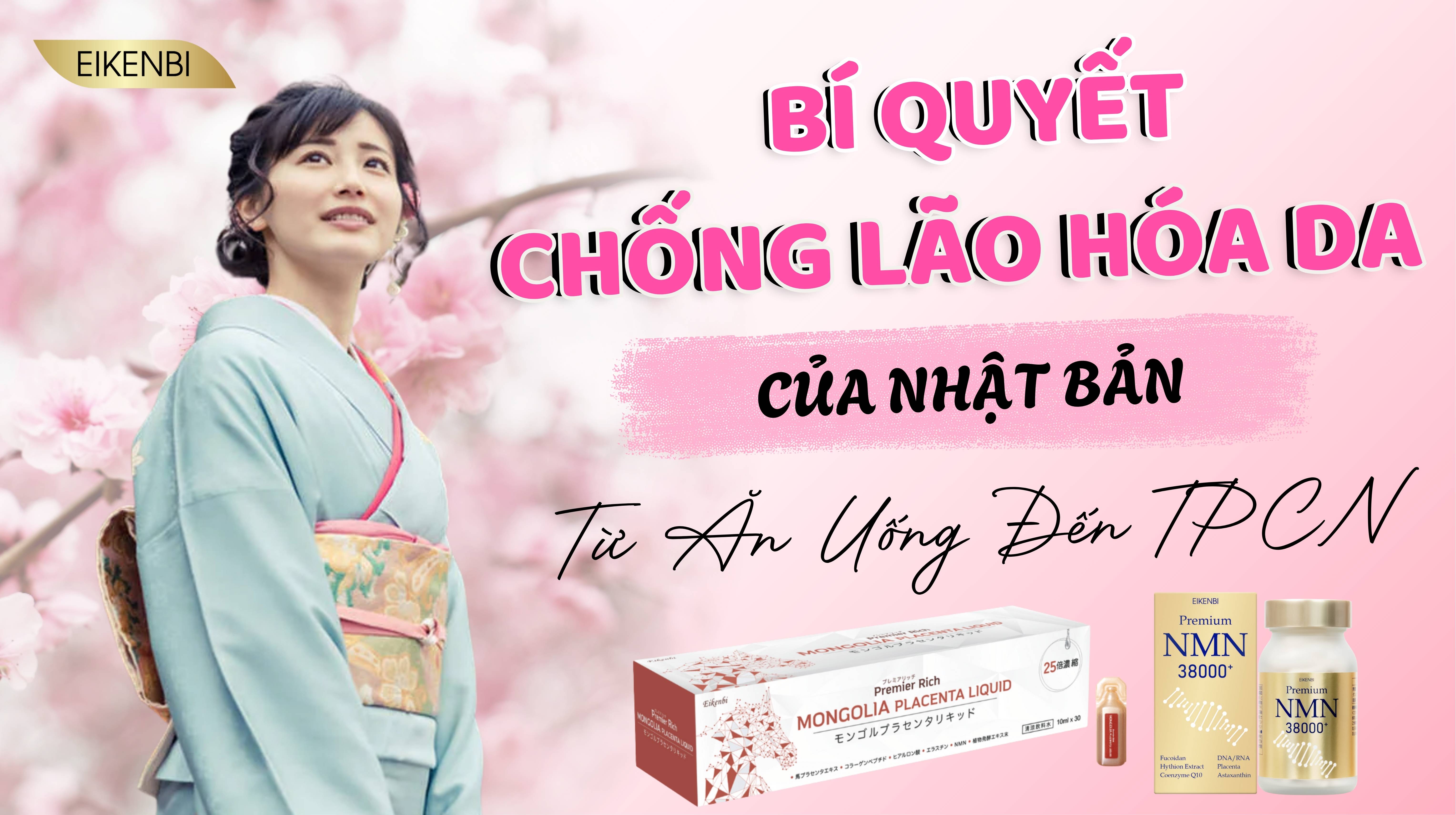 Bí Quyết Chống Lão Hóa Da Của Nhật Bản: Từ Ăn Uống Đến TPCN
