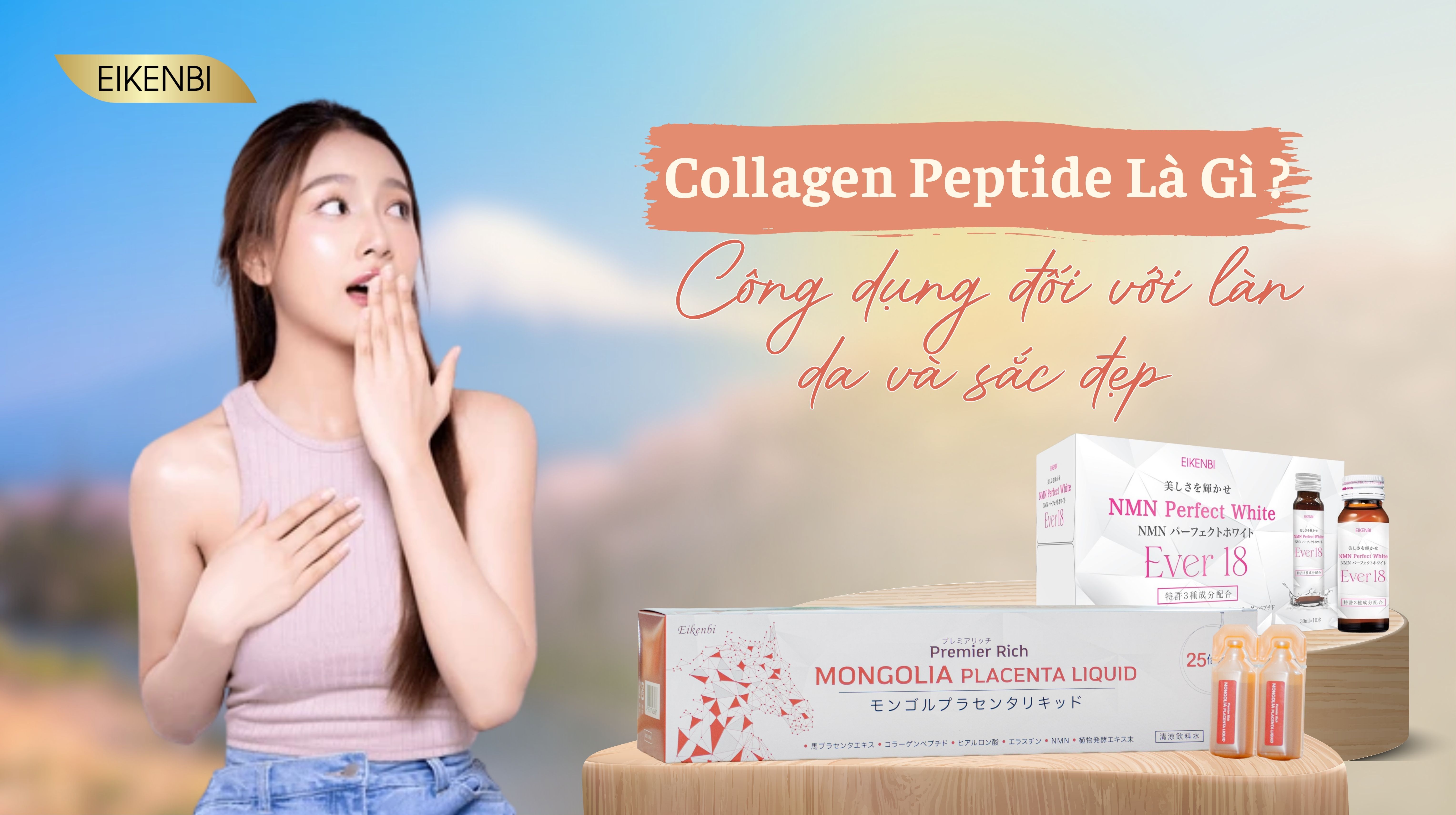 Collagen Peptide Là Gì? Công Dụng Đối Với Làn Da Và Sắc Đẹp