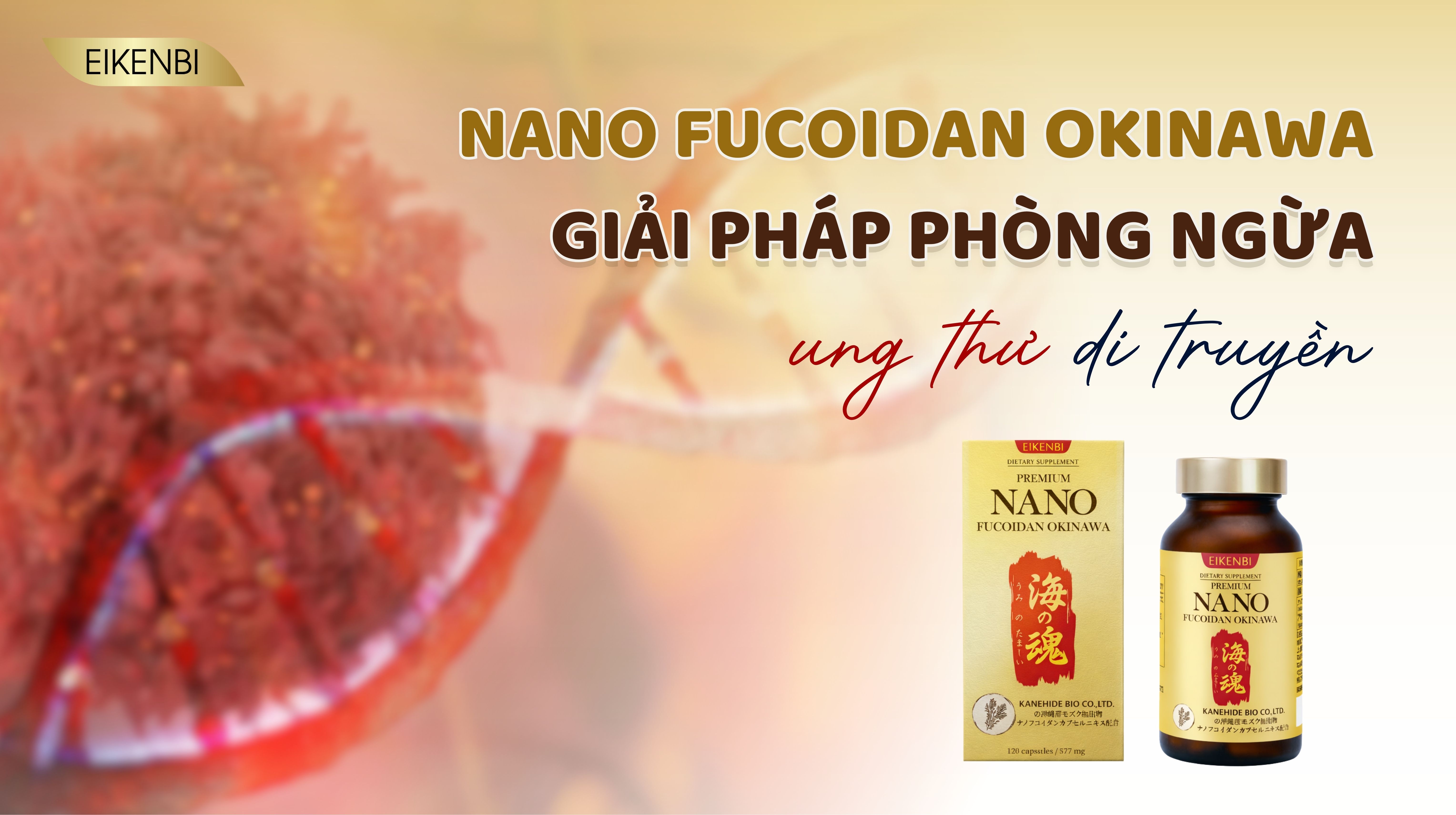 Nano Fucoidan Okinawa: Giải Pháp Phòng Ngừa Ung Thư Di Truyền
