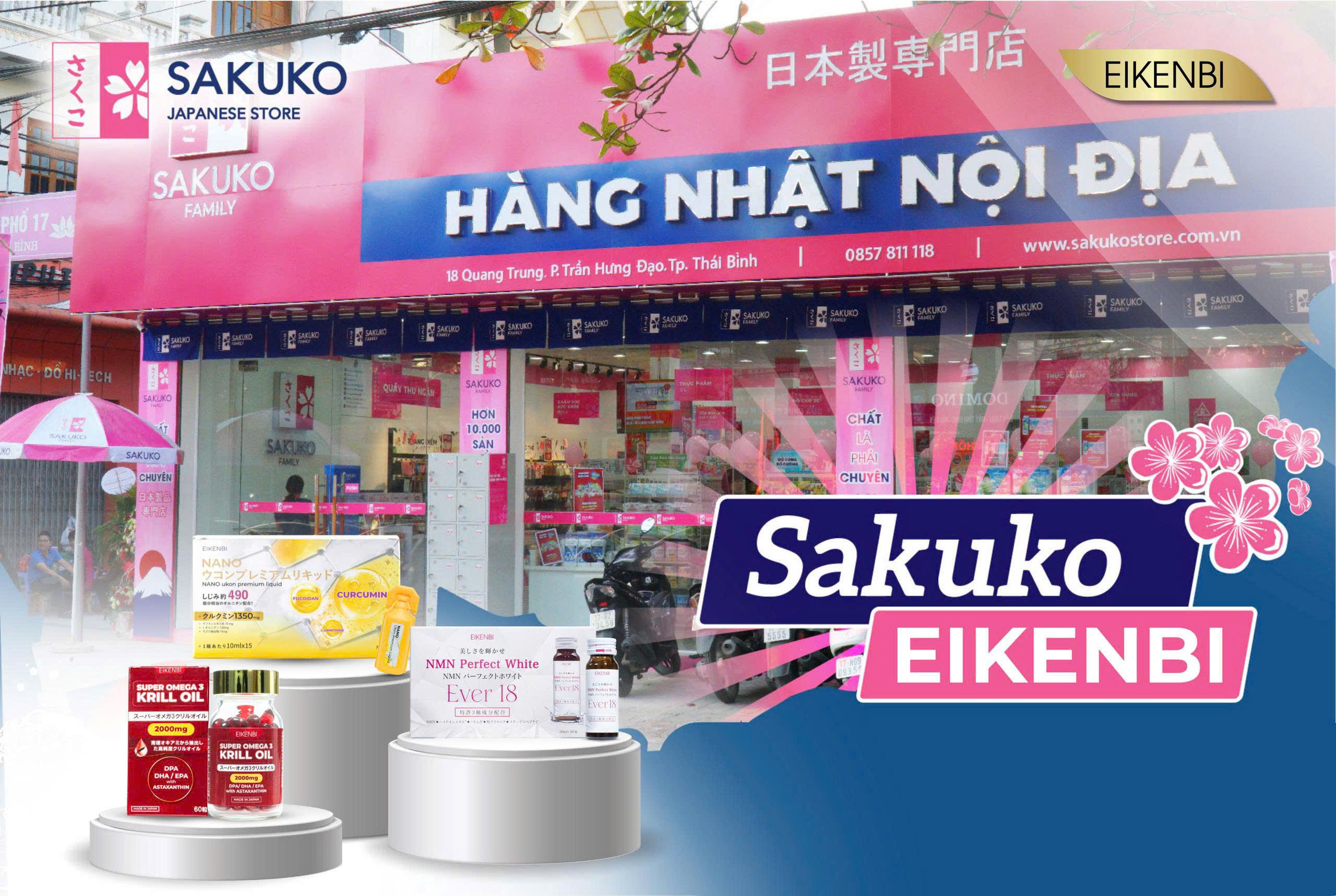 Thương Hiệu Nội Địa Nhật Eikenbi Hiện Đã Có Mặt Tại Hệ Thống Sakuko