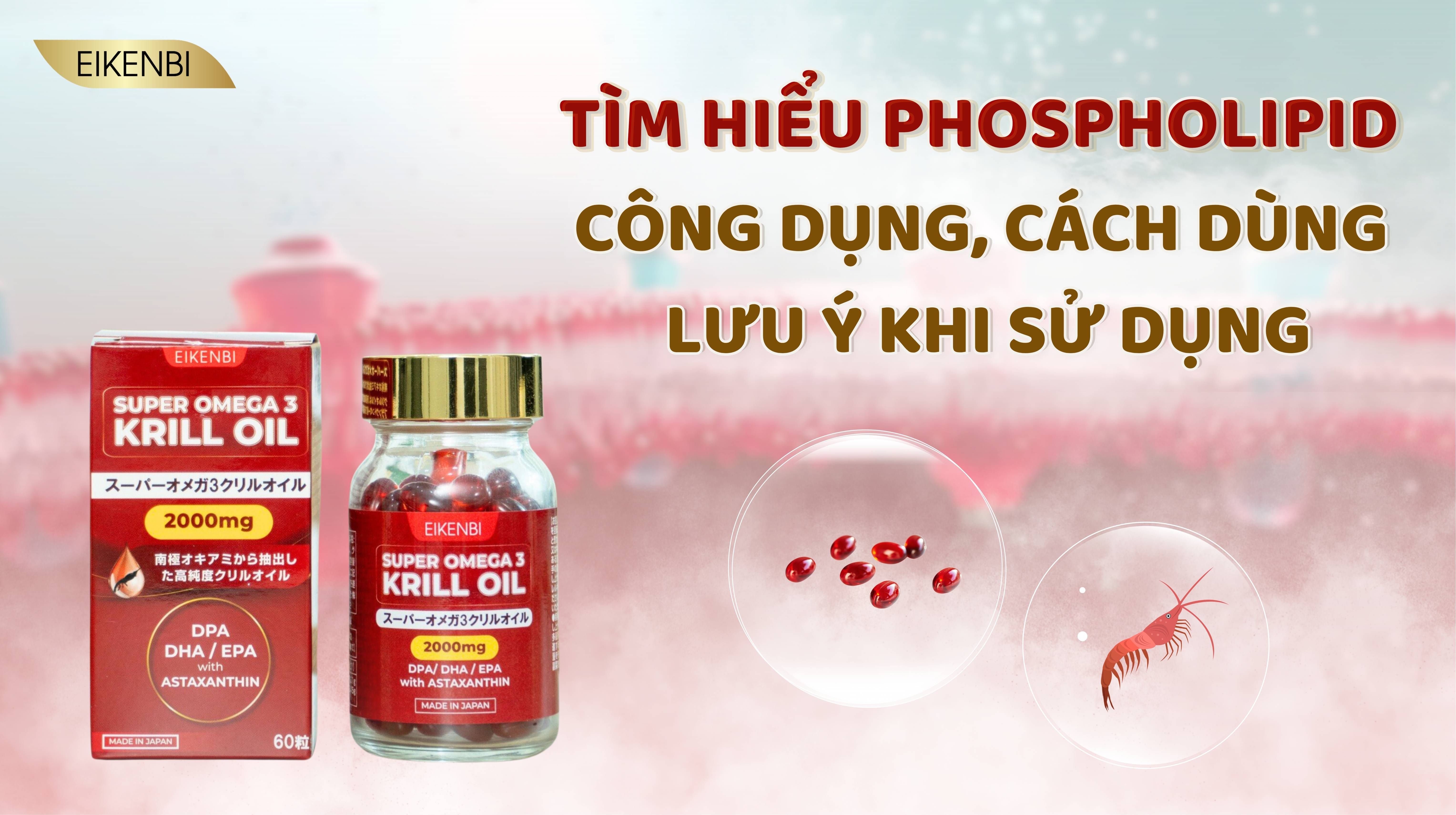Tìm Hiểu Phospholipid: Công Dụng, Cách Dùng & Lưu Ý Khi Sử Dụng