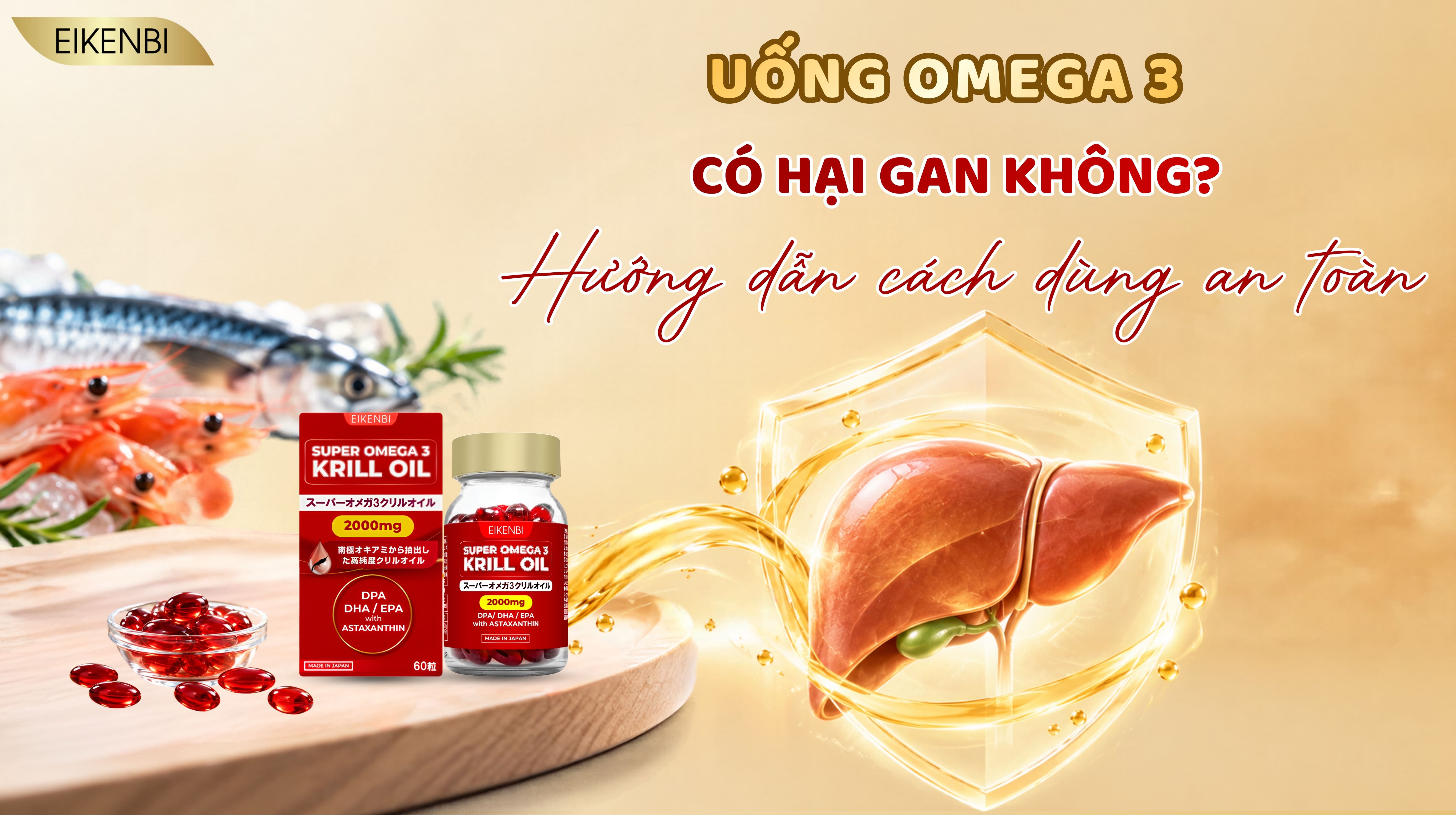 Uống Omega 3 Có Hại Gan Không? Hướng Dẫn Cách Dùng An Toàn