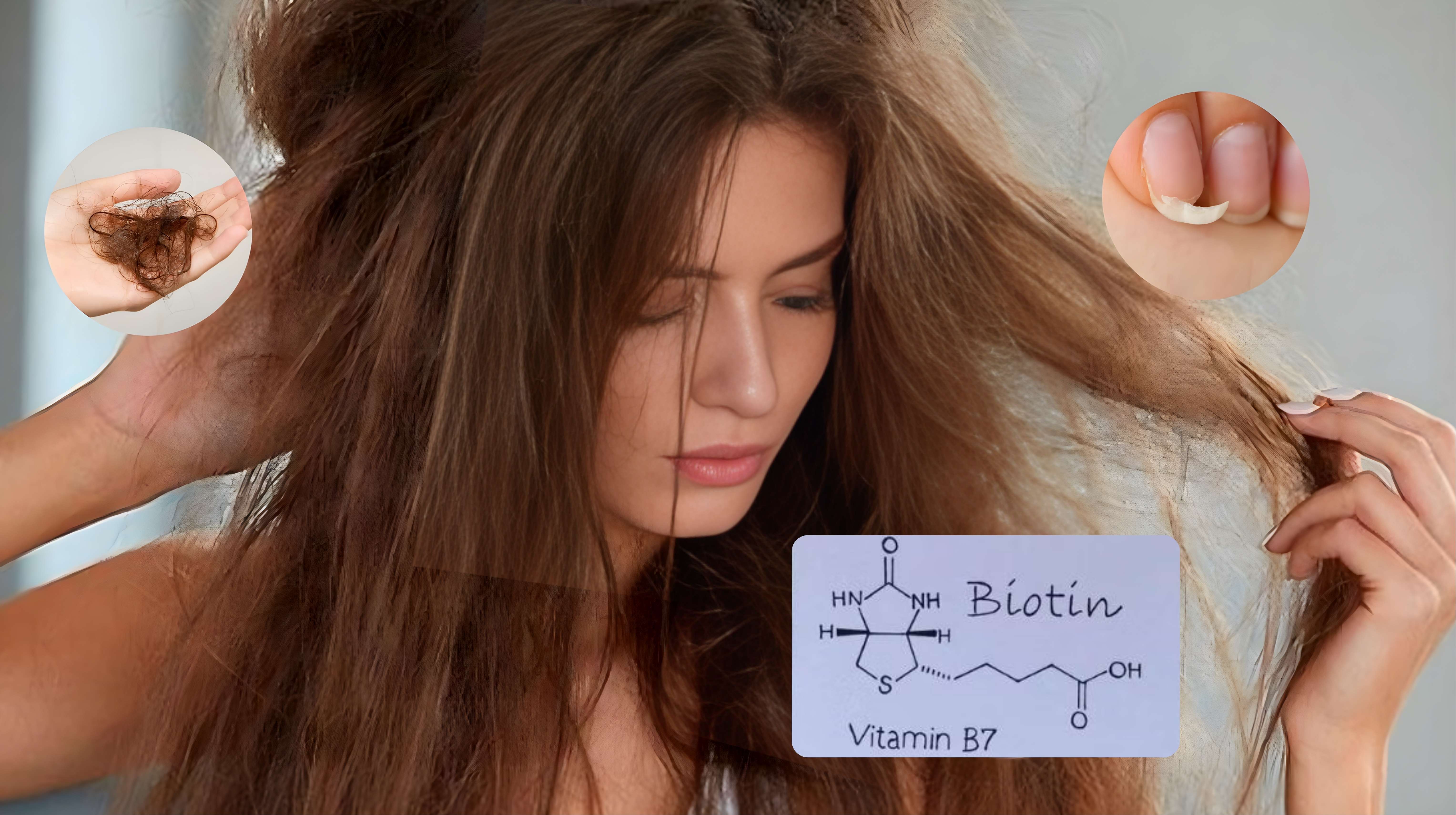 Biotin tác động đến tóc và móng theo cơ chế nào? 