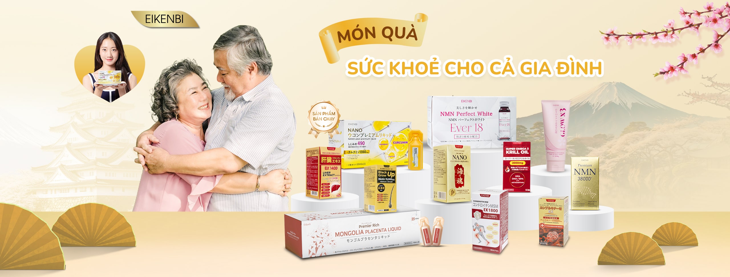 Cách mua các sản phẩm thương hiệu Eikenbi chính hãng