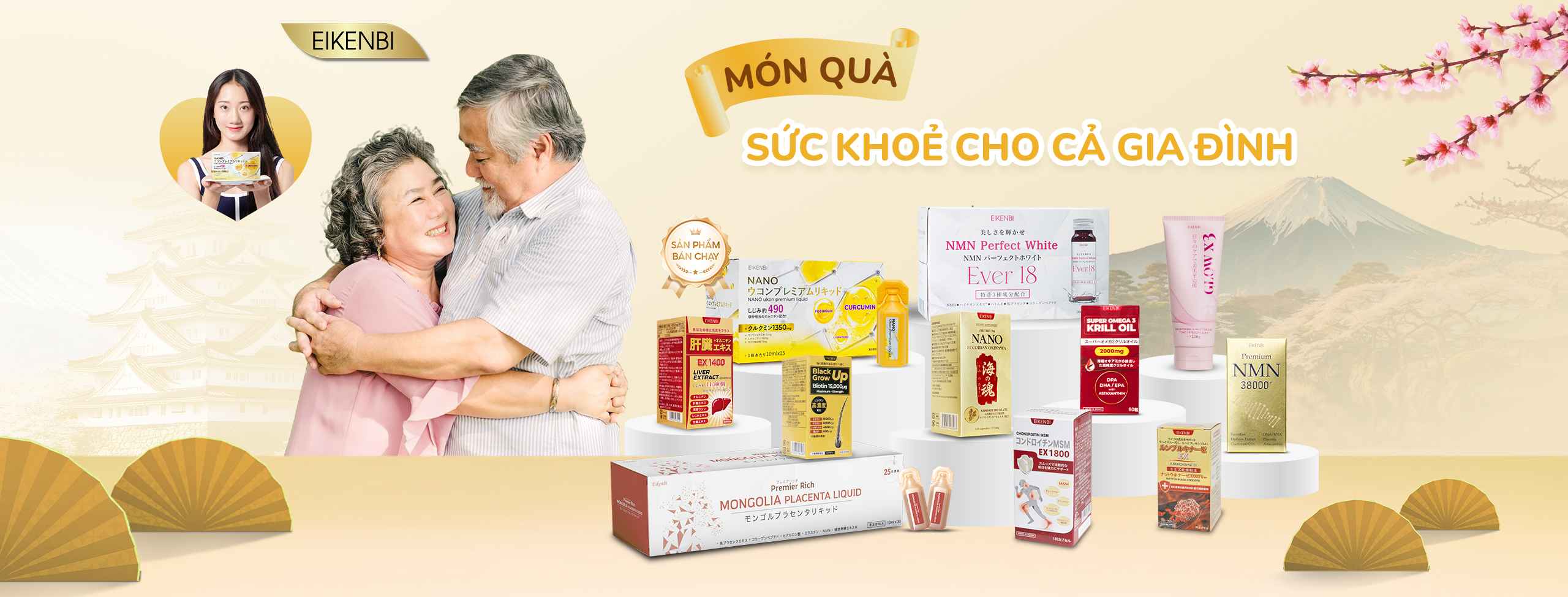 Eikenbi – Giải pháp chăm sóc sức khỏe & làm đẹp chuẩn Nhật