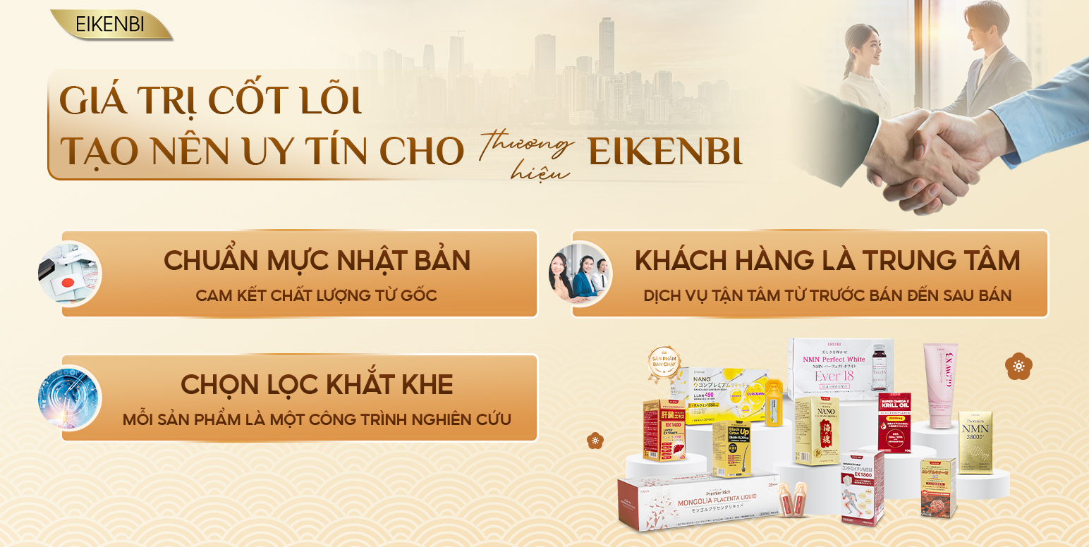 Eikenbi – Thương Hiệu Nội Địa Nhật Bản Được Người Tiêu Dùng Nhật Tin Chọn
