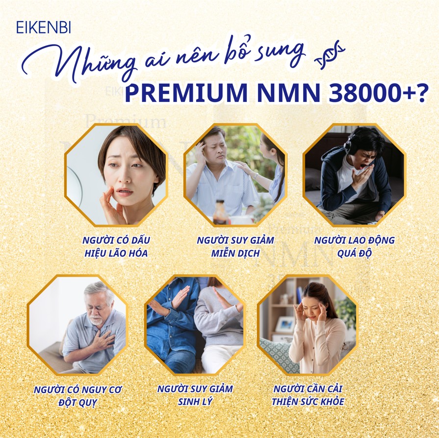 Những ai nên sử dụng viên uống chống lão hóa NMN 38000+