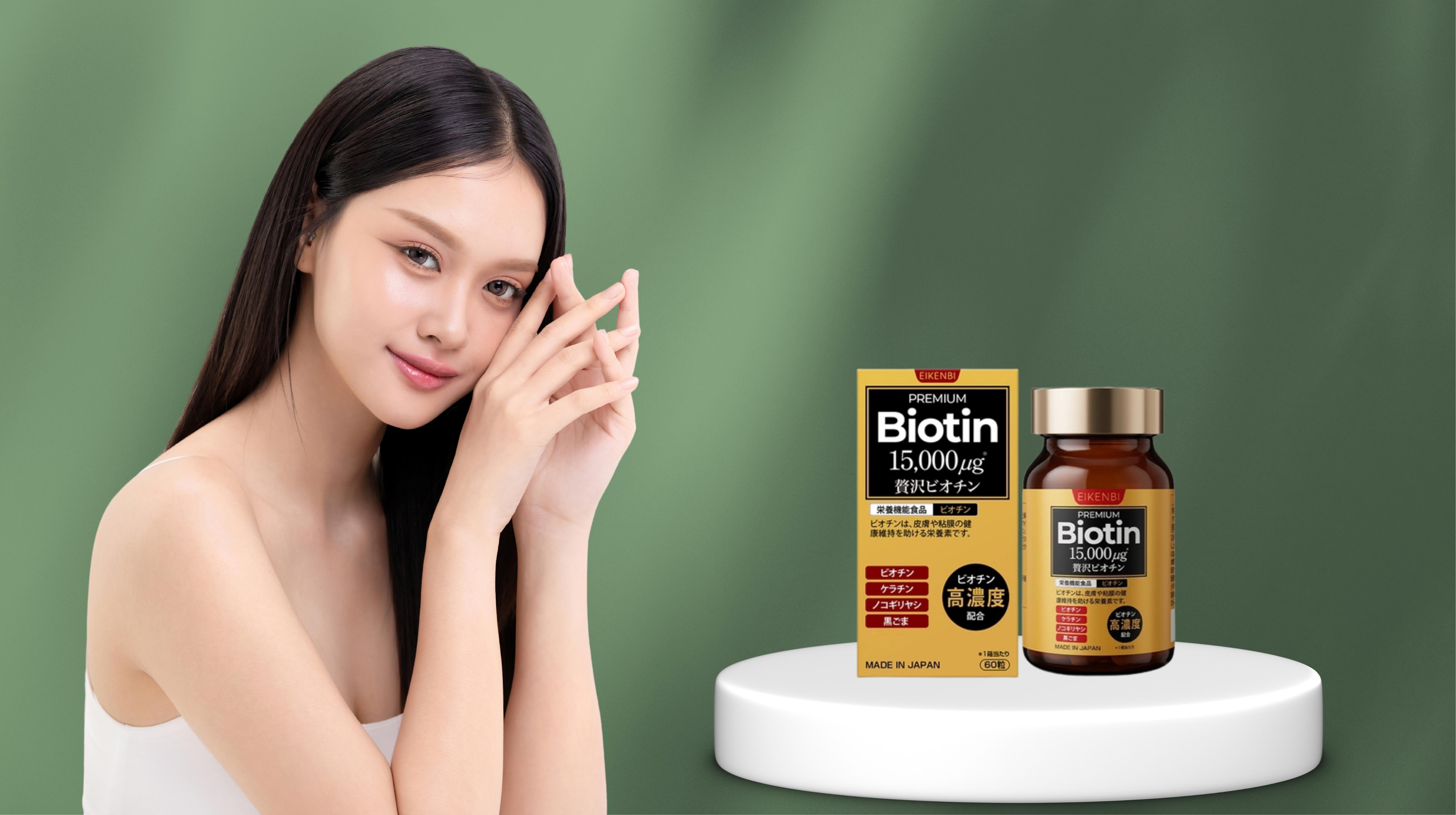 Viên uống Black Grow Up Maximum Biotin Eikenbi