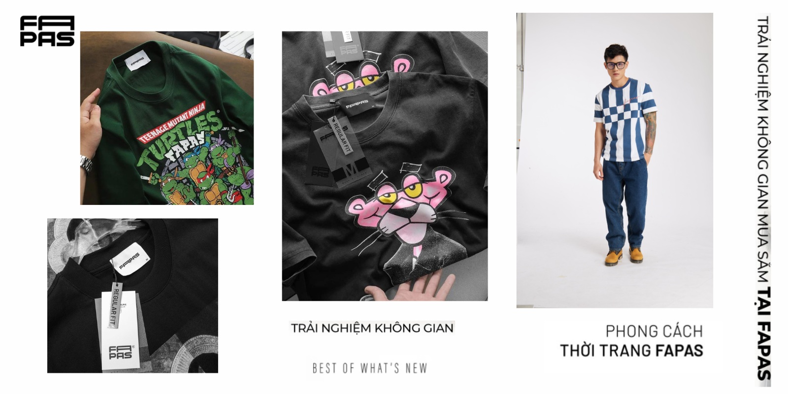 Các kiểu áo thun form rộng nam CÁ TÍNH mạnh mẽ
