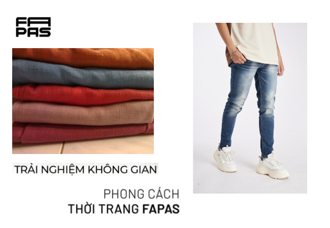 Các items mix cùng quần jean đen nam