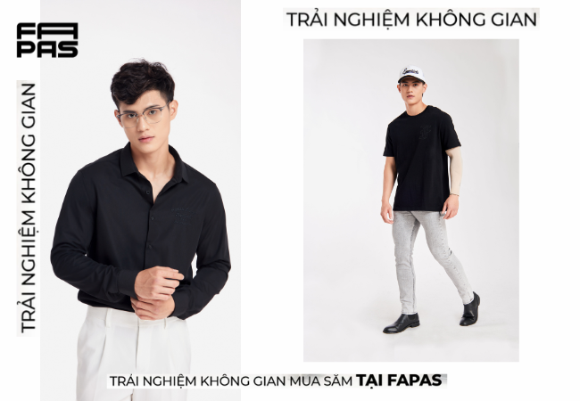 Áo thun cổ trụ sơ mi