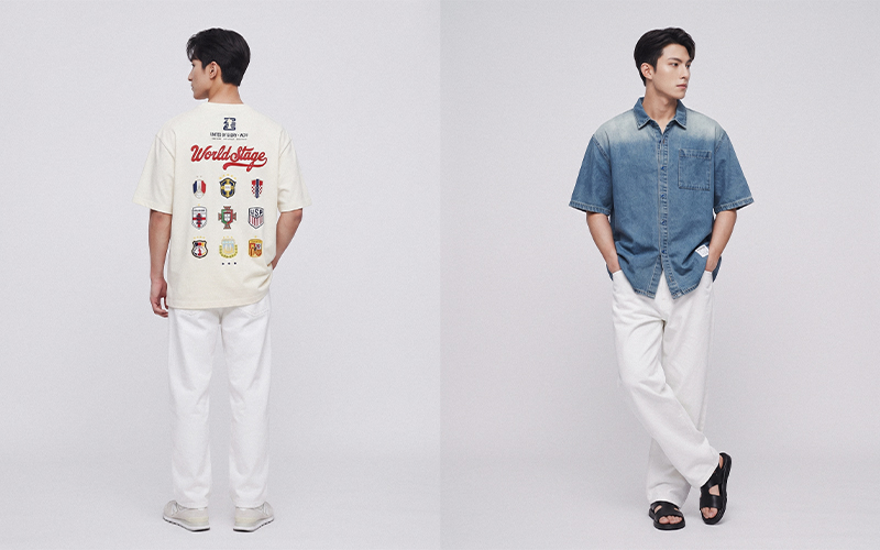 Outfit Casual với áo thun Graphic hoặc sơ mi denim mang đến vẻ ngoài trẻ trung, năng động và dễ ứng dụng hằng ngày.