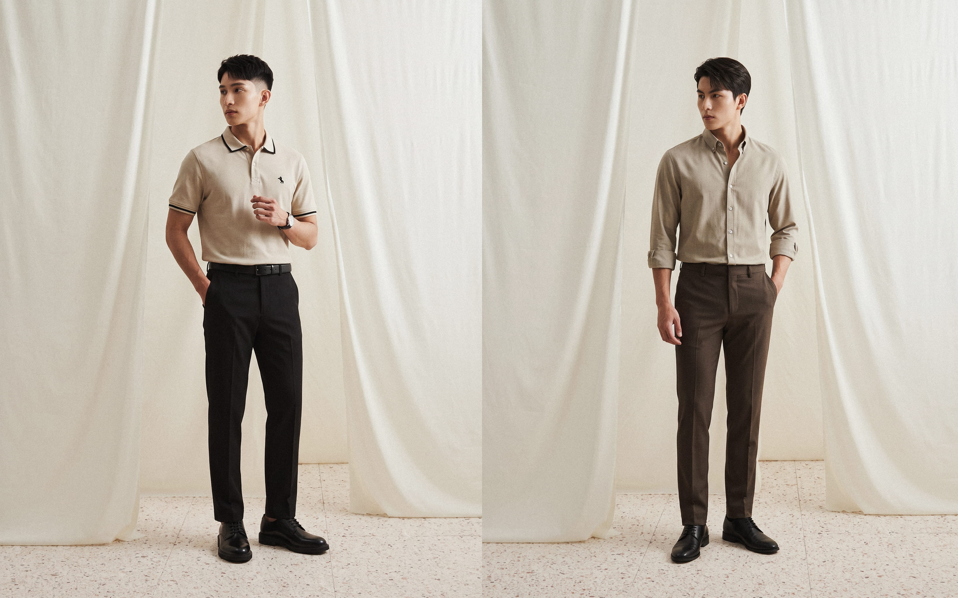 Dress code dự tiệc đa dạng từ Smart Casual, Semi-Formal đến Formal, phù hợp với từng không gian và tính chất buổi tiệc.