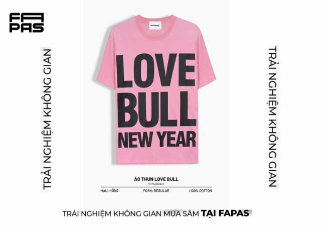 Thương hiệu áo thun nam màu hồng xu hướng 