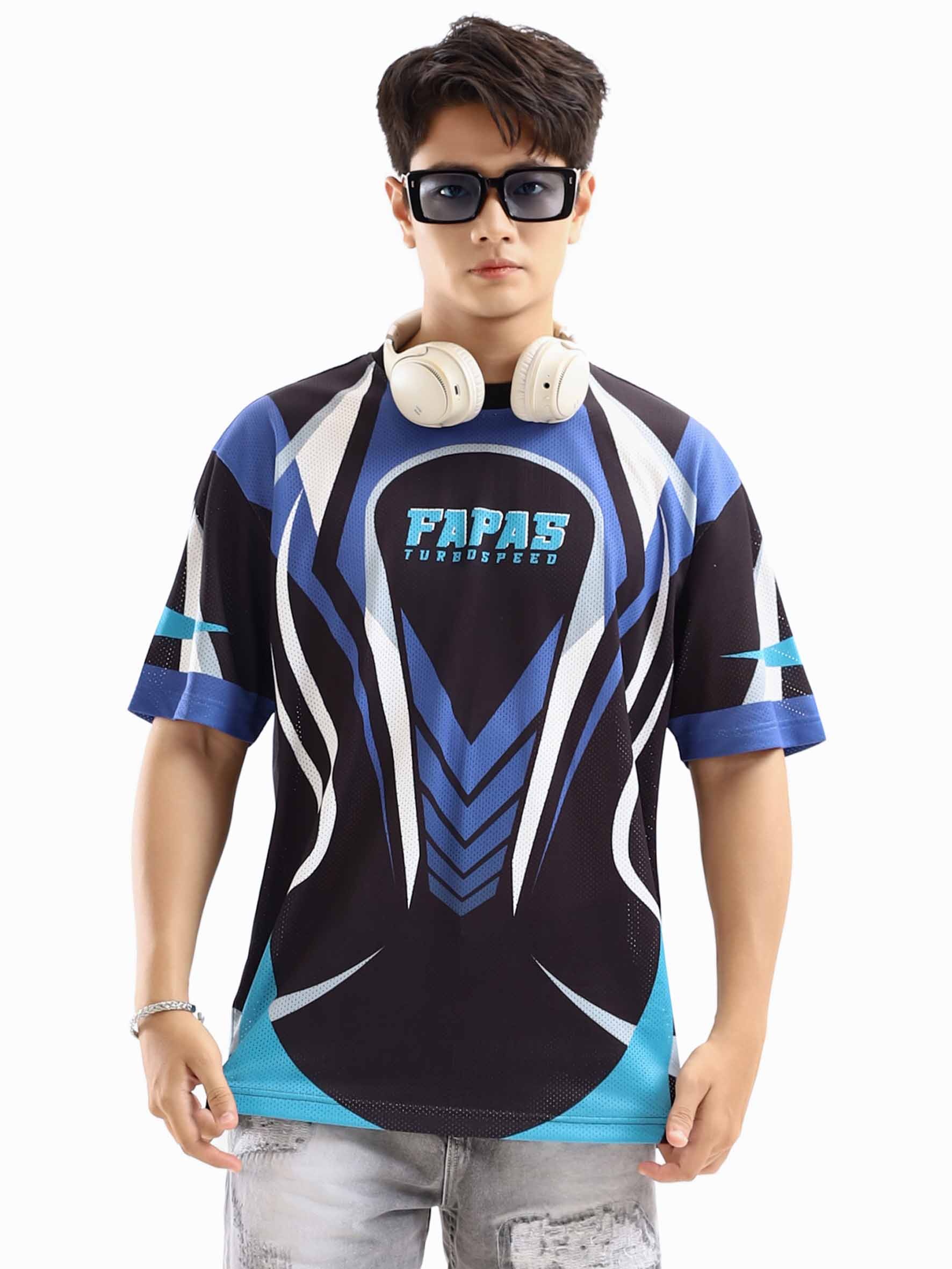 Áo Thun Ngắn Mesh Relaxed Turbo