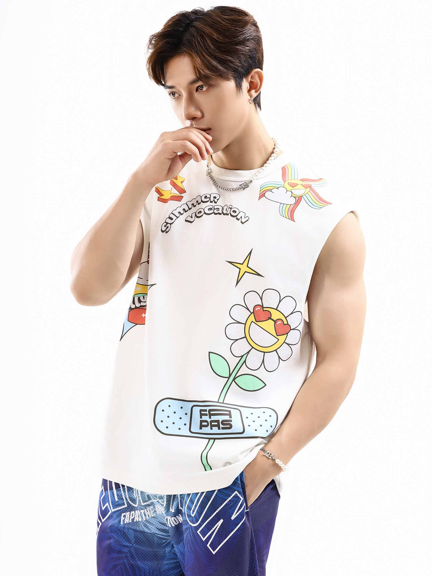 Áo Tanktop Relaxed Clap