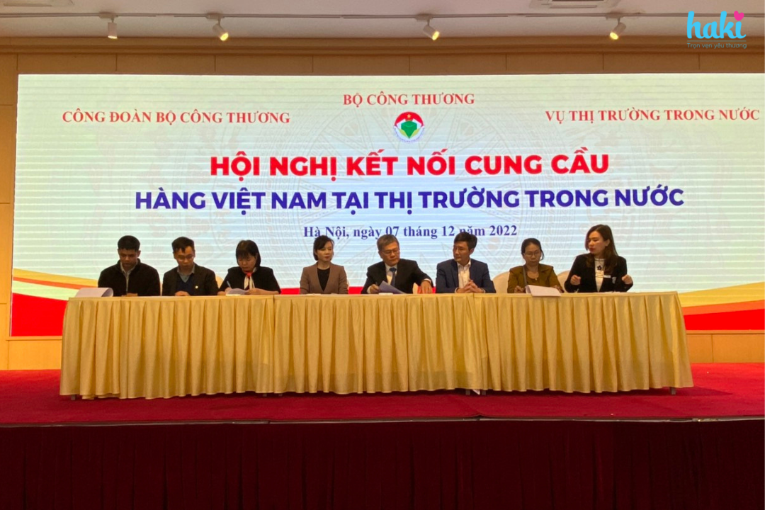 HAKI THAM DỰ HỘI NGHỊ KẾT NỐI CUNG CẦU HÀNG VIỆT NAM!
