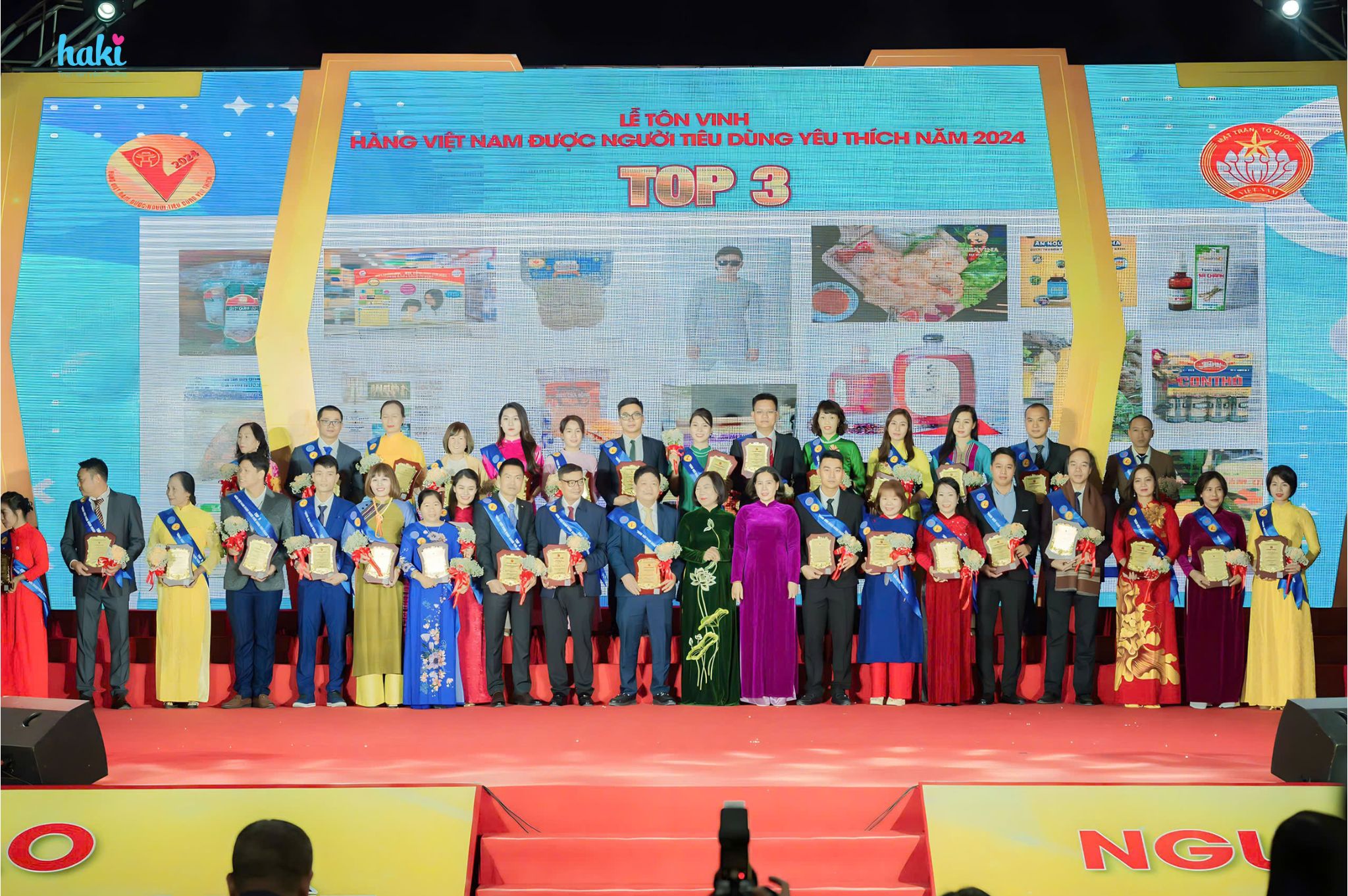 Haki Vinh Dự Đạt Giải Thưởng Top 3 Sản Phẩm Được Yêu Thích Năm 2024!