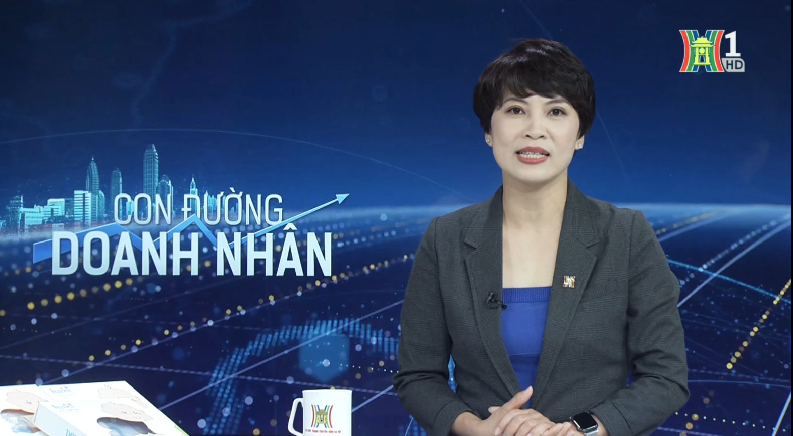 Tổng giám đốc Haki Lưu Lệ Thuỷ trải lòng về con đường chinh phục khách hàng trên chuyên mục Con đường doanh nhân của Đài TH Hà Nội