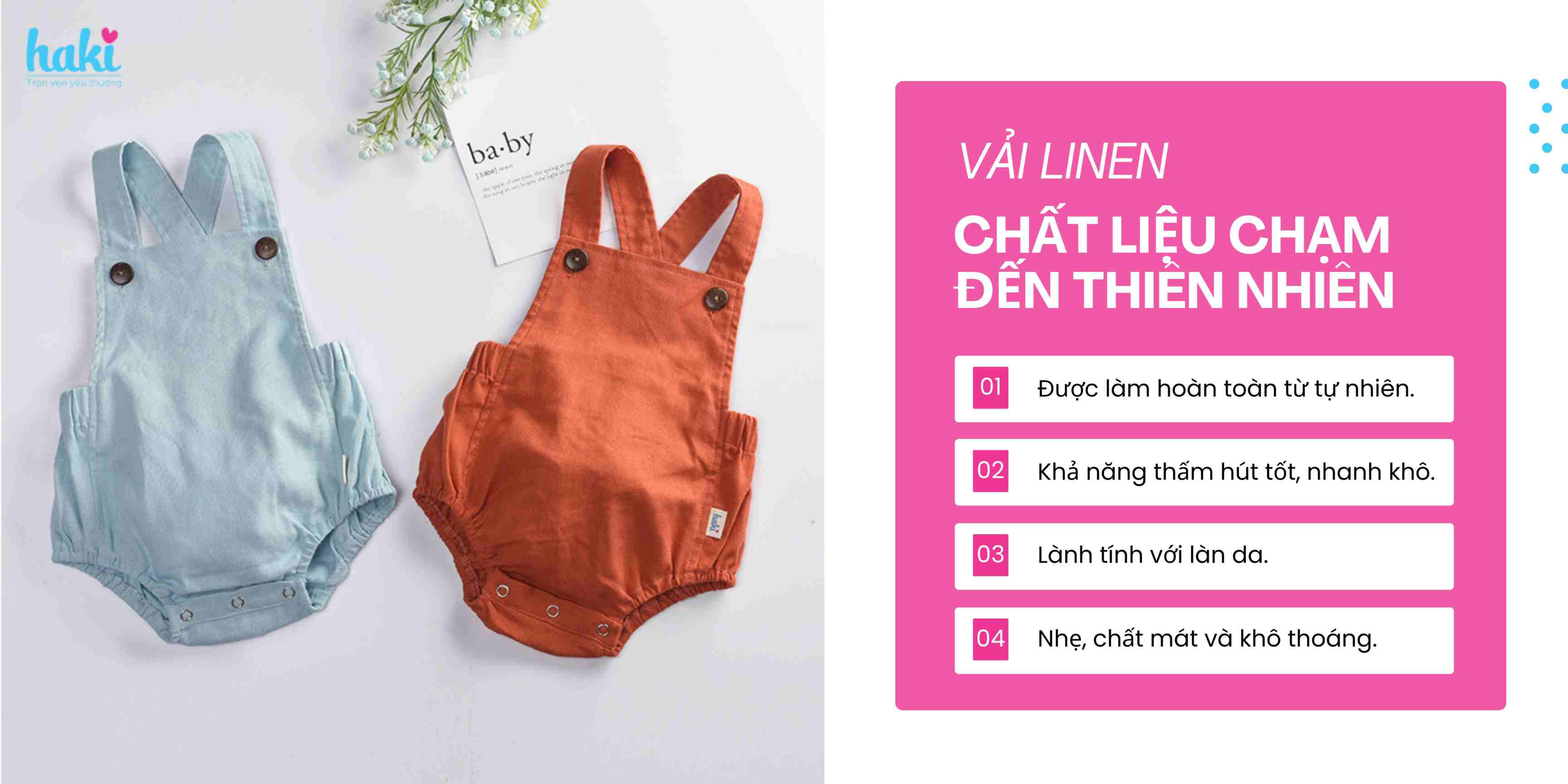 Vải Linen chất liệu chạm đến thiên nhiên