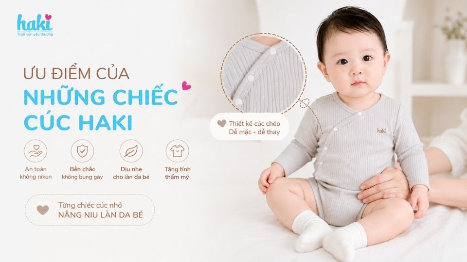 Ưu điểm của những chiếc cúc nhà Haki