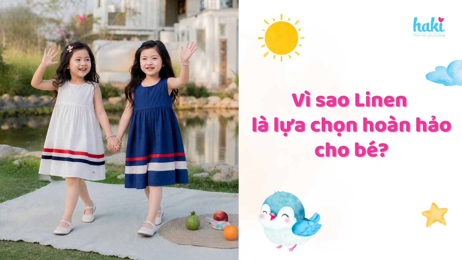 Vì sao Linen là lựa chọn hoàn hảo cho bé?