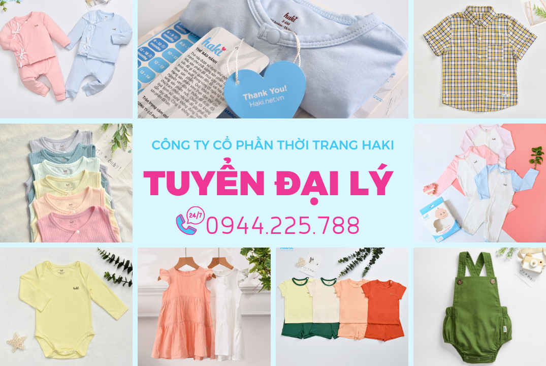 Những mẫu quần áo trẻ em bán chạy nhất tại Haki - đừng bỏ lỡ cơ hội nhập hàng