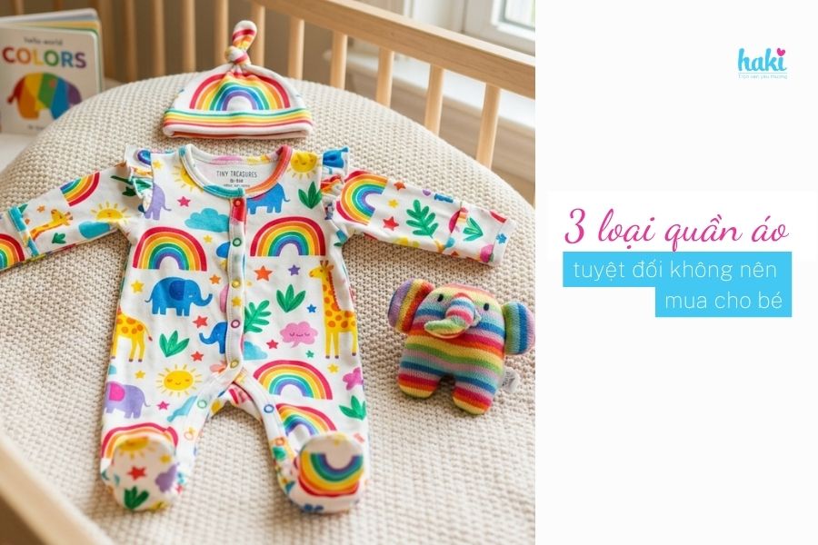 3 loại quần áo tuyệt đối không nên mua cho bé