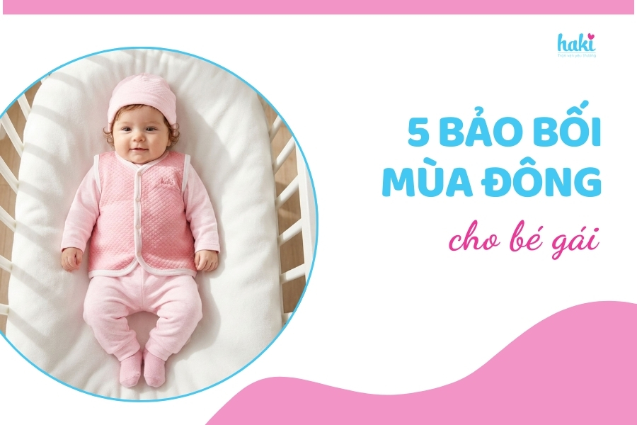 5 Bảo bối mùa đông không thể thiếu cho bé gái