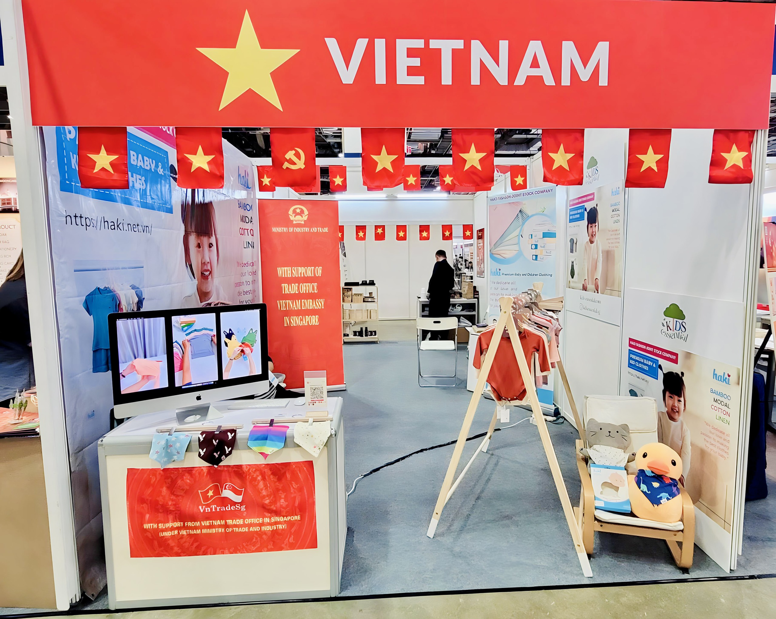 Thời trang Haki tham gia Triển lãm Singapore Gifts and Premiums Fair 2024