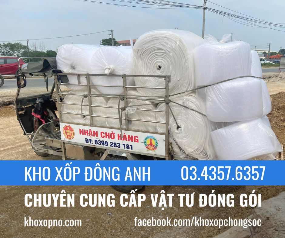 Bảo vệ hàng hóa của bạn an toàn tuyệt đối với xốp hơi chất lượng cao!