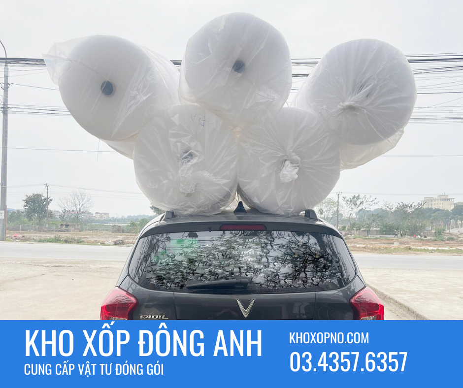 Năm 2024 Kho Xốp Đông Anh nâng cao chất lượng cuộn xốp hơi đóng hàng