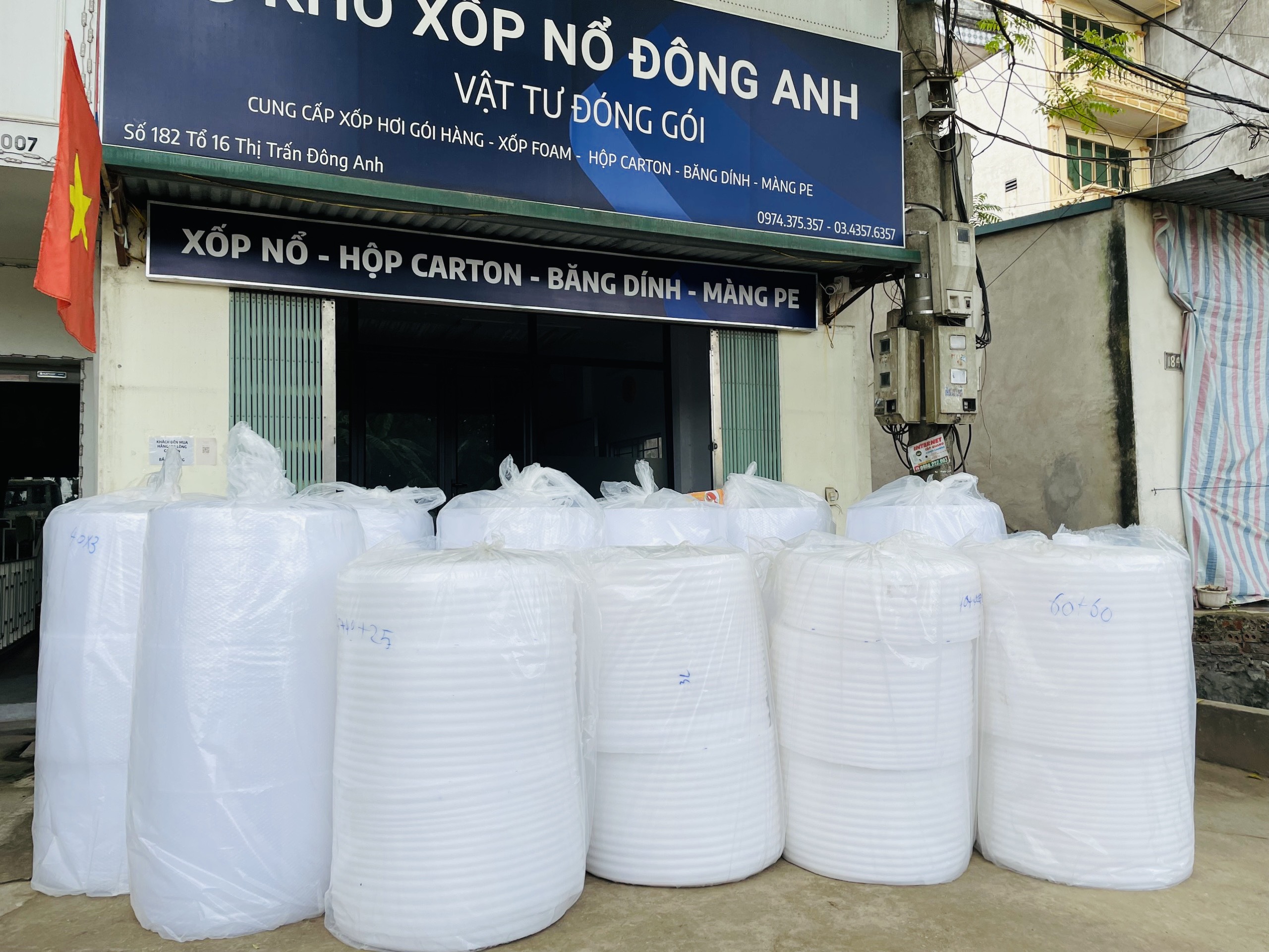 Mua xốp nổ ở đâu ? Giá cuộn xốp nổ là bao nhiêu?