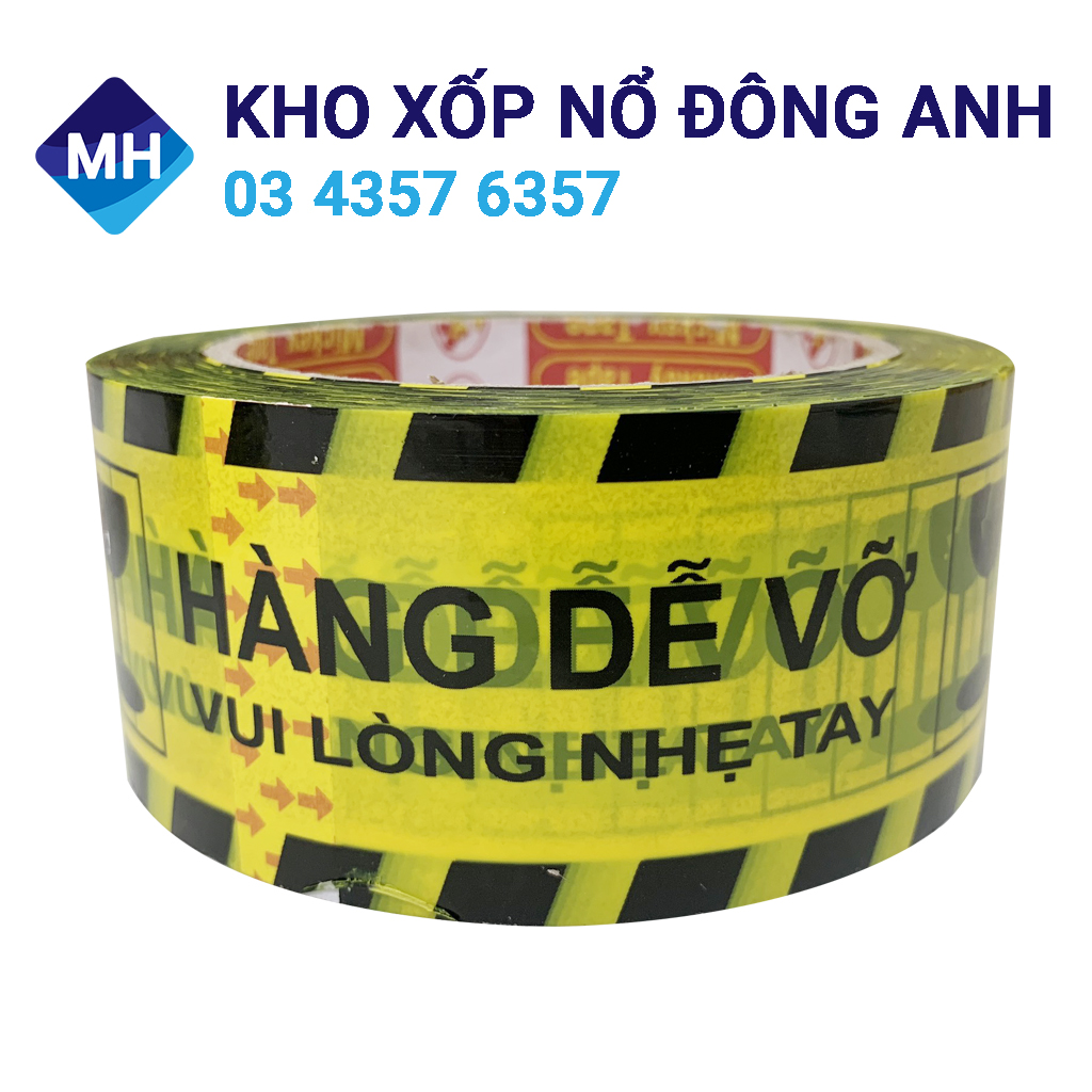 Băng dính in chữ hàng dễ vỡ