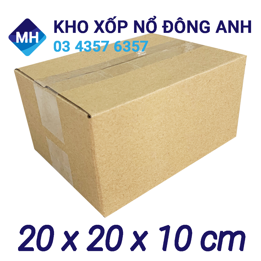 Hộp carton 20x20x10 cm
