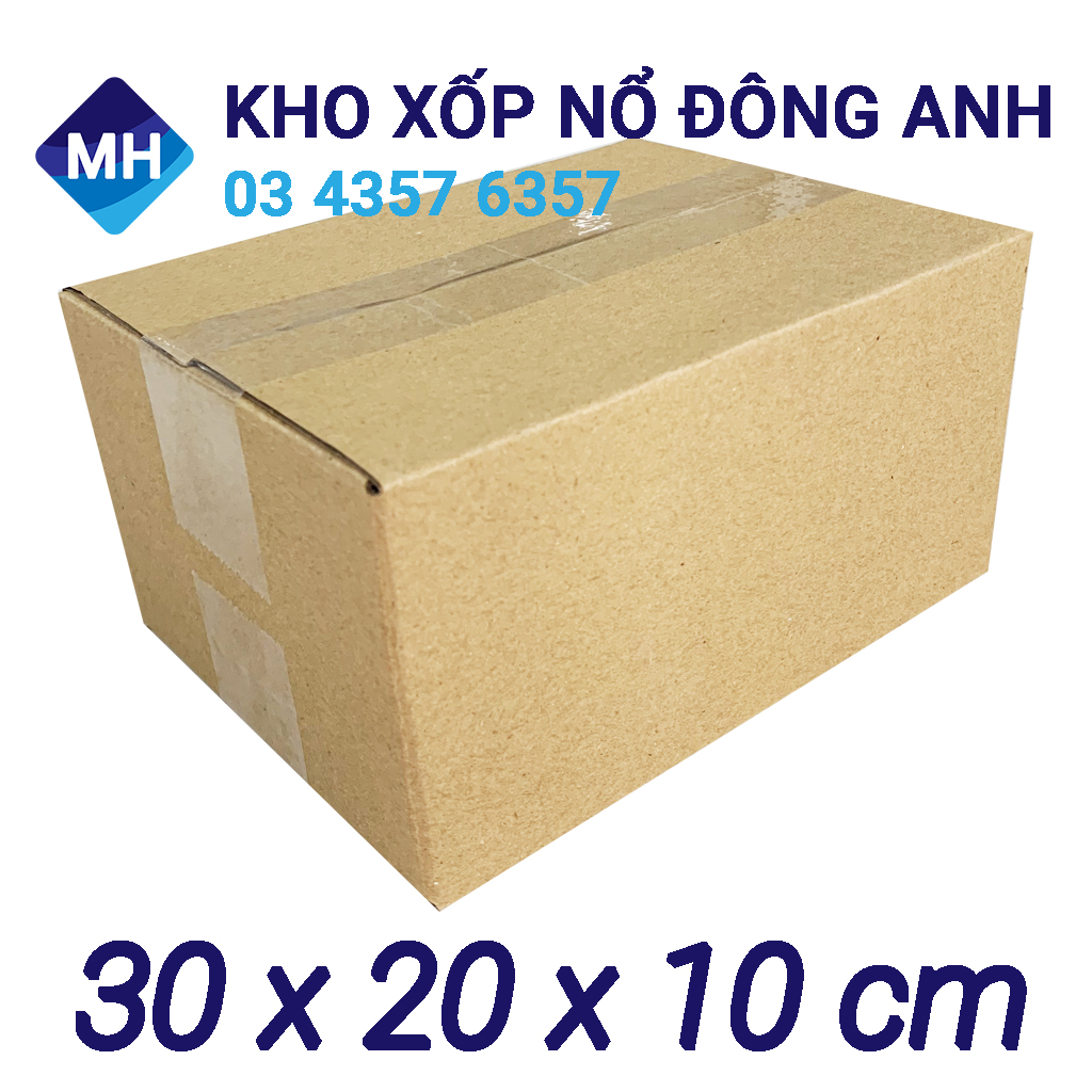 Hộp carton 30x20x10 cm