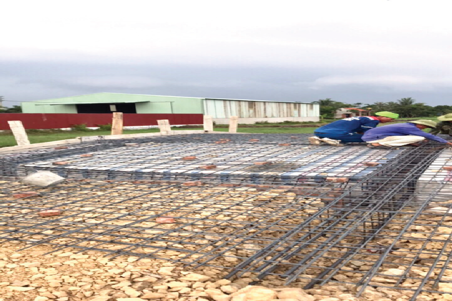 LẮP DỰNG KHUNG THÉP HÌNH