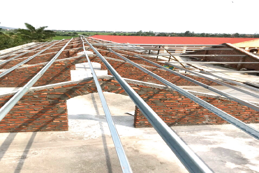 CÔNG TRÌNH LỢP MÁI TÔN